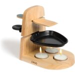Appareil  raclette - non spcifi - 1 ou 2 personnes - bougie - antiadhsif - 14 cm