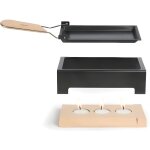 Appareil  raclette - livoo - 33 cm - 1 ou 2 personnes - noir - petit lectromnager