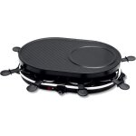 Naelia rgl - h3002 - nae appareil  raclette 8 personnes - noir
