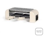 Appareil � raclette connectable - livoo - doc310c - 2 personnes - 450 w - thermostat automatique