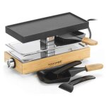 Naturamix appareil à raclette 2 personnes 440w bois - rac. wood - 2 Naturamix appareil à raclette 2 personnes 440w bois - rac. wood - 2