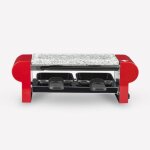 Appareil � raclette et pierre � cuire 2 personnes plaque amovible