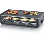Appareil  raclette severin - rg2365 - jusqu 8 personnes - revtement cramique - 1300w