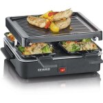 Appareil à raclette severin - rg2370 - jusquà 4 personnes - format compact 21x21cm - 600w Appareil à raclette severin - rg2370 - jusquà 4 personnes - format compact 21x21cm - 600w