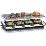 Appareil � raclette - severin - rg2374 - 8 personnes - rev�tement anti - adh�sif - 1500 w - noir