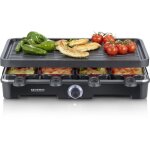 Appareil  raclette severin - rg9670 - jusqu 8 personnes - 1400w