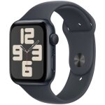 Apple watch se gps - 44mm - botier midnight aluminium - bracelet midnight sport band - m / l