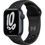 Apple watch nike series 7 gps - 41mm - botier midnight aluminium - bracelet anthracite / blac (2021) ...