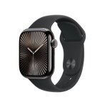 Apple watch series 10 gps + cellular - 42mm - titane slate - bracelet black s / m (2024) - reconditionn� ...