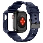 Pour apple watch series 3 - 2 - 1 42mm - se - série 4 - 5 - 6 44mm - série 7 45mm fibre de carbone tpu ... Pour apple watch series 3 - 2 - 1 42mm - se - série 4 - 5 - 6 44mm - série 7 45mm fibre de carbone tpu ...