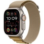 Apple watch ultra 2 gps + cellular 49mm natural titanium - bracelet tan alpine loop large (2024) - recondition ...