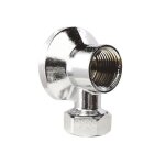 Applique murale avec �crou pour collet battu �12 - f1 / 2