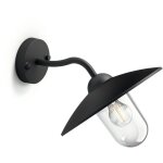 Applique murale ext�rieure - philips - hamac - noir