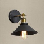 Applique murale industrielle e27 base grenier retro led appliques murales escaliers salle de bains appliques ...