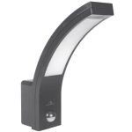Applique murale led avec dtecteur de mouvement maclean energy - gris - mce244 750lm 10w ip54