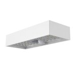 Applique murale led solaire - velamp - 800 lumens - d�tecteur de mouvement - ip65 - blanc