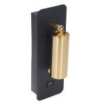 Applique murale led - surenhap - minimaliste - rechargeable usb - �clairage neutre - fer forg�