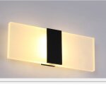 Applique murale  led touches de piano bouton poussoir applique murale pour salon salle de bains chambre ...