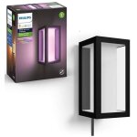 Applique murale philips hue white and color ambiance impress - 8w - noir