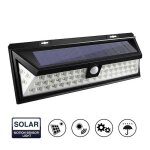 Applique solaire extrieure nefu - td 54 led - dtecteur de mouvement - tanche - large angle
