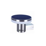 Applique solaire - ribimex - timeo - t�l�commande - 3 intensit�s - inox gris