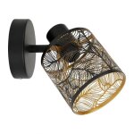 Applique spot orientable calath�a noir