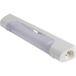 Applique standard prismaline sarlam legrand - lampe linolite - prise 2p + t - pour salles de bain et ...