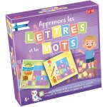 Apprenons les lettres et les mots - jeu �ducatif - tactic - 2 joueurs et plus - d�s 4 ans