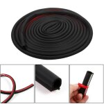 Appui - tete(caoutchouc epdm) - noire - joint de porte de voiture �tanche de type d de 8 m�tres de long ...