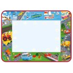 Tapis daventure - aquadoodle - vhicule - multicolore - pour enfants - dessin aquatique facile