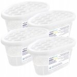 Aquafloow refiller absorbeur dhumidit 400 ml - senteur jasmin - 4 pices