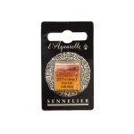 Aquarelle - sennelier - s1 - ocre dor - demi pan - haute qualit�