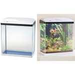 Aquarium complet - sweetypet - nano - 25 l - Éclairage led - blanc et bleu - filtre inclus Aquarium complet - sweetypet - nano - 25 l - Éclairage led - blanc et bleu - filtre inclus