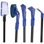 Kit de nettoyage aquarium 5 en 1 - non spcifi - bleu et noir - puisette - rteau de gravier - brosse ...