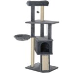 Arbre � chat - pawhut - centre activit�s multi - �quip� griffoirs grattoir jeu boule niche plateformes ...