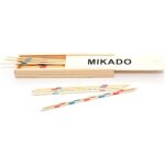 Larbre a jouer - mikado en bois 18 cm - plumier en bois