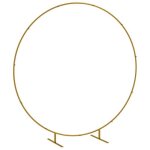 Outsunny - arche de jardin - acier - 222x60x224cm - or