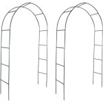 Arche de jardin - arche d�co arche � rosiers 2 pcs pour plantes grimpantes