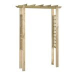 Arche pour rosiers 150 x 60 x 204 cm bois imprégné haj7551572802989 Arche pour rosiers 150 x 60 x 204 cm bois imprégné haj7551572802989