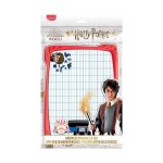 Ardoise scolaire - maped - harry potter - incassable - inclus feutre et brosse - blanc