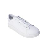 Armani exchange basket sneakers homme blanc cuir gr66361