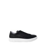 Armani exchange basket sneakers homme noir cuir gr66359