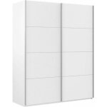 Armoire avec 2 portes coulissantes coloris blanc artik - longueur 150 x profondeur 60 x hauteur 200 cm ... Armoire avec 2 portes coulissantes coloris blanc artik - longueur 150 x profondeur 60 x hauteur 200 cm ...