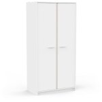 Armoire de chambre - reverso - blanc mat - 2 portes - 883 x 50 x 1809 cm Armoire de chambre - reverso - blanc mat - 2 portes - 883 x 50 x 1809 cm