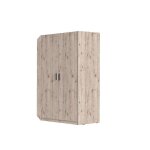 Armoire dangle 2 portes flex ? ch�ne wellington & gris graphite