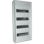 Armoire de distribution - hager - va48cn - 4 rang�es - 12 modules - fixation apparente