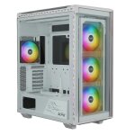 Armoire gamer - xpg - battlecruiser ii - e - atx - 4 ventilateurs argb - verre trempé blanc Armoire gamer - xpg - battlecruiser ii - e - atx - 4 ventilateurs argb - verre trempé blanc