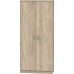Armoire - meuble de rangement coloris cambrian - hauteur 180 x longueur 80 x profondeur 35 cm