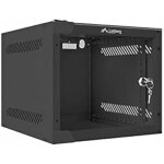 Armoire de montage mural - lanberg - wf10 - 2304 - 10b - 4u - noir - auto - assemblage facile Armoire de montage mural - lanberg - wf10 - 2304 - 10b - 4u - noir - auto - assemblage facile