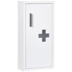 Kleankin - armoire à pharmacie - acier - 30x12x60cm - blanc Kleankin - armoire à pharmacie - acier - 30x12x60cm - blanc